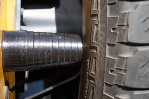 Jeep Unlimited Bump Stop - Fishbone Offroad - Tailgate - Black - `07-`18